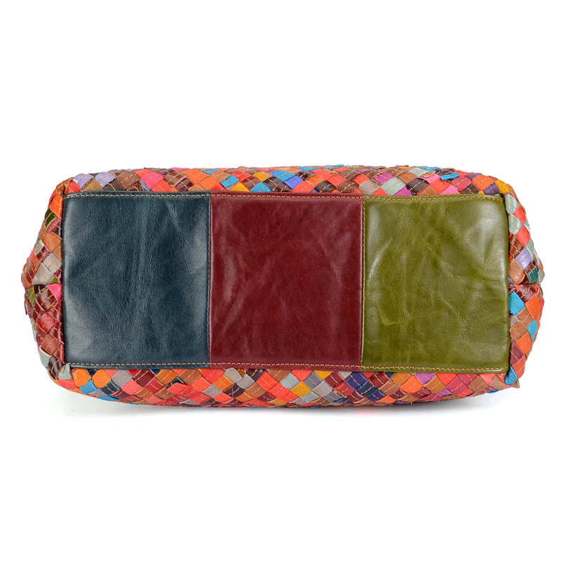 Сан Мари из горного хрусталя вязание натуральной кожи сумки на ремне для женщин