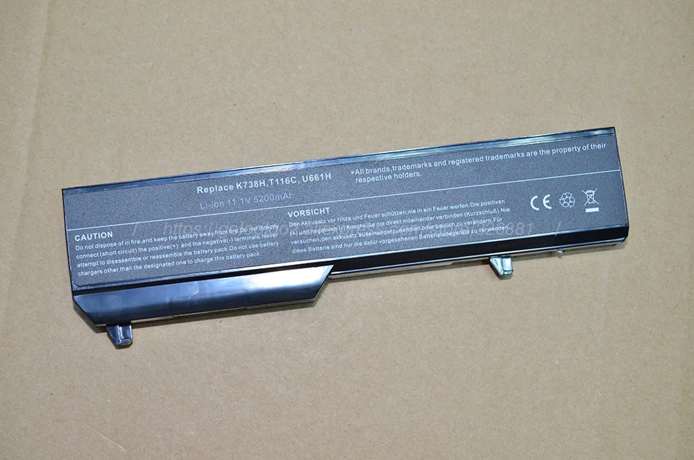 Golooloo ноутбук Батарея для dell Vostro 1310 1320 1510 1520 1521 2510 K738H N950C N956C N958C T112C T114C T116C U661H |