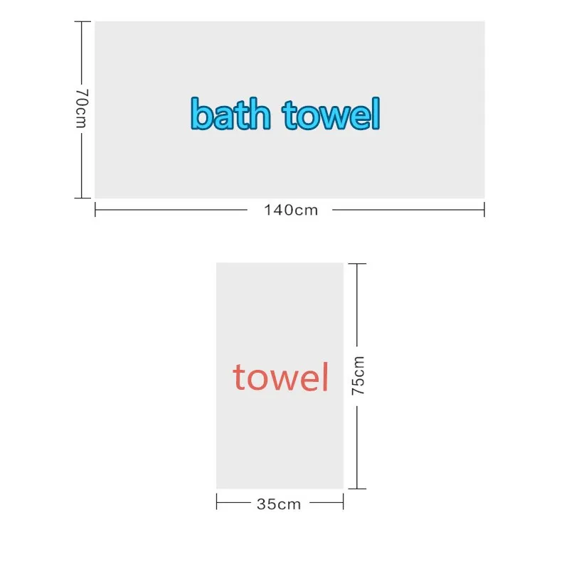 - Hot 55&quotx27&quot 140x70cm bath towel microfiber beach seaside travel hotel | Дом и сад