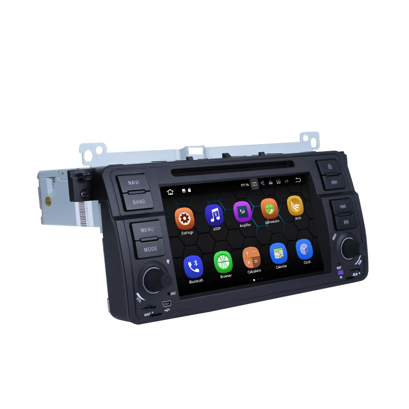 Android 9 0 автомобильный dvd плеер с GPS навигацией мультимедиа 7 дюймов для BMW 3 серии E46