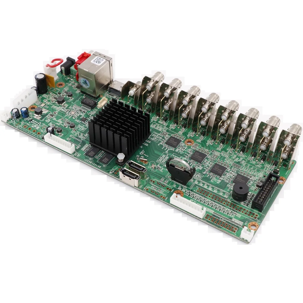 CCTV 16CH DVR H.265 сети видео Регистраторы 16 каналов 5MP XVI/AHD/CVI/TVI/IP шесть сигналы Hybrid NVR