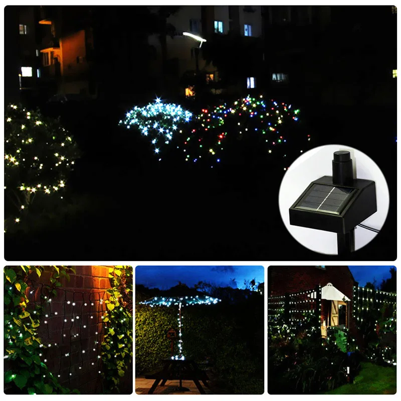 ALIEN Garden солнечный свет 17 м 100LED Теплый Белый Led гирлянды освещение внутри помещения