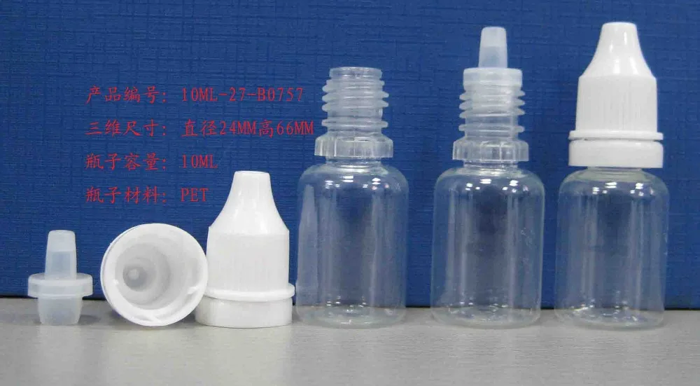 Lot 3000pcs tamper evident cap 10ML essential oil bottle pet with lid dropper | Дом и сад