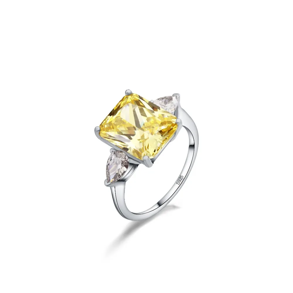Женское Обручальное кольцо с фианитом серебряное и камнем|ring jewelry|engagement wedding
