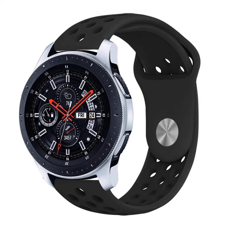 Аксессуары ремешок для samsung gear S3 ремень S3 Frontier/классический браслет сменный ремешок 22 мм мягкий силиконовый спортивный ремешок