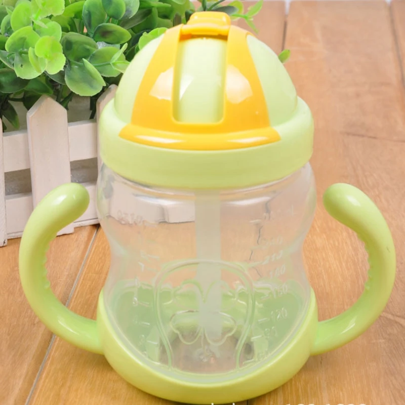 2019 Cute 280ML Baby Birthday Bottle Newborn Security PP Health High Temperature Resistant Cup Standard Learn Drinking Water | Мать и