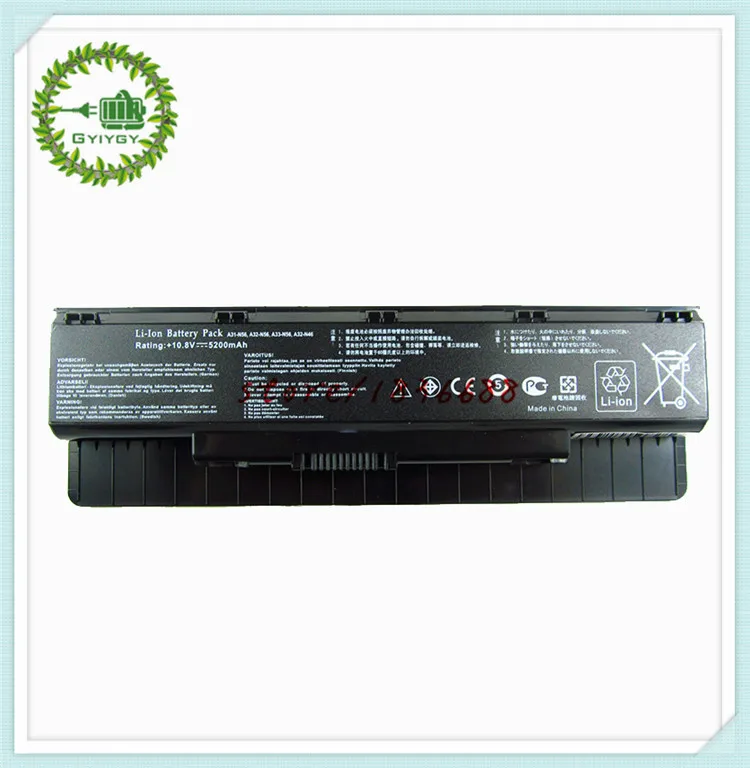 GYIYGY 6Cell 5200mAh 11.1V A32-N56 A31-N56 A33-N56 Battery For Asus N46 N46V N46VJ N46VM N46VZ N56 N56V N56VJ N56VM N76 N76VZ | Компьютеры