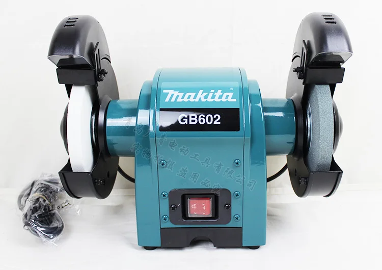 Японская настольная шлифовальная машина GB602W металлическая GB602 полировщик 250 вт
