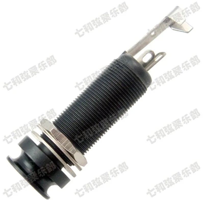 2 шт. Резьбовой цилиндр для электрической гитары бас-выход ремешок концевой штырь