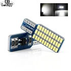 CO светильник Светодиодные лампы T10 168 194 2825 T10 3014 33SMD купольная карта автомобисветильник s DC 12 В белыйсинийтеплый белый задний светильник онарь автомобиля s