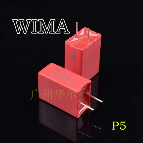 10 шт./30 шт., новинка, оригинальная немецкая аудиопленка WIMA емкость 2020 50 в MKS2 P:5 мм, 106 флюоресцентная версия, бесплатная доставка