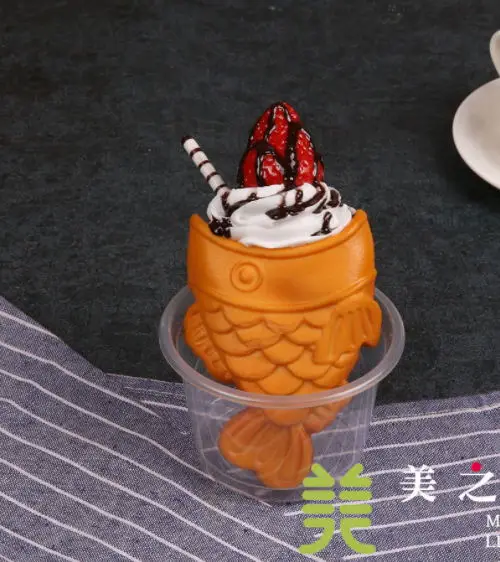 Мерная рыба Taiyaki образец Дисплей модели шоколада маття Режим отображения