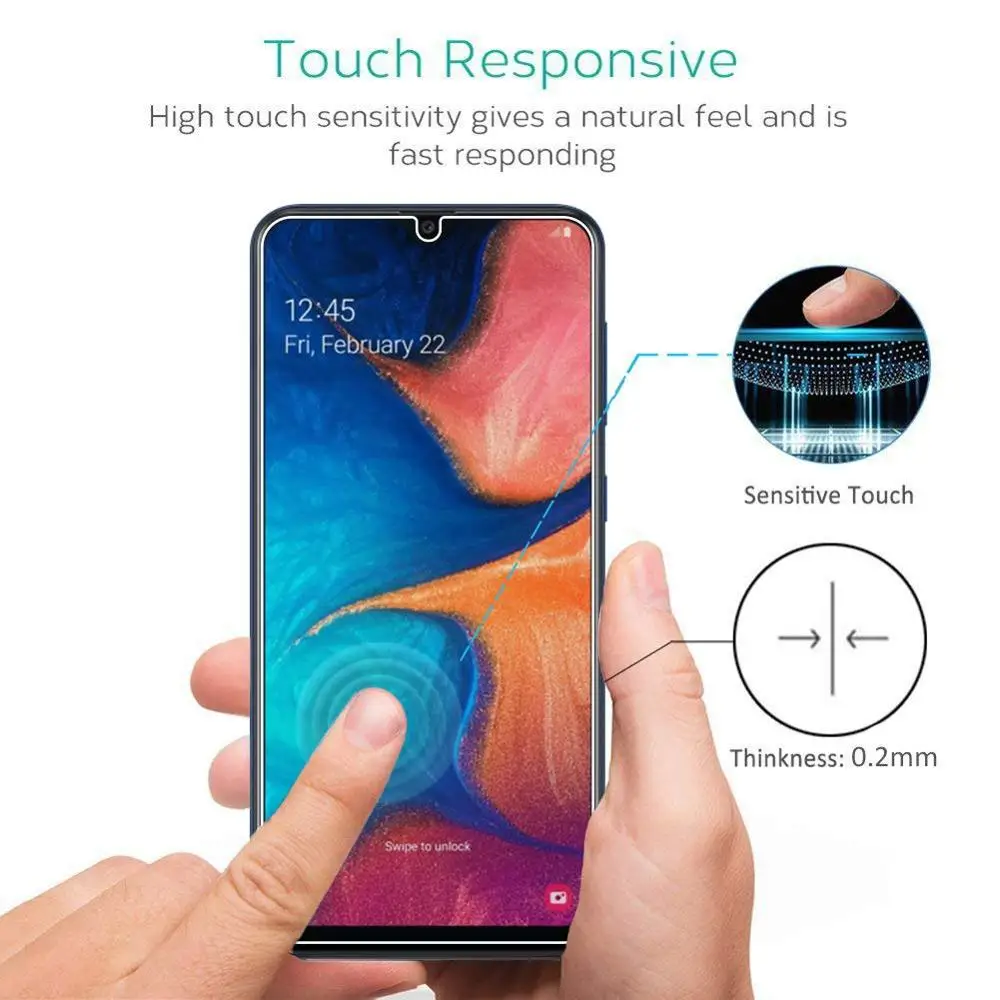 Защитное стекло samsun galax a10 закаленное для samsung galaxy Защитная пленка a 10 a105|Защитные