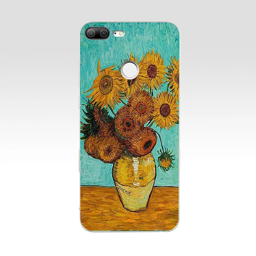 257AQ Van Gogh Tardis Мягкий Силиконовый ТПУ чехол для телефона huawei Honor 9 Lite 10 p lite |