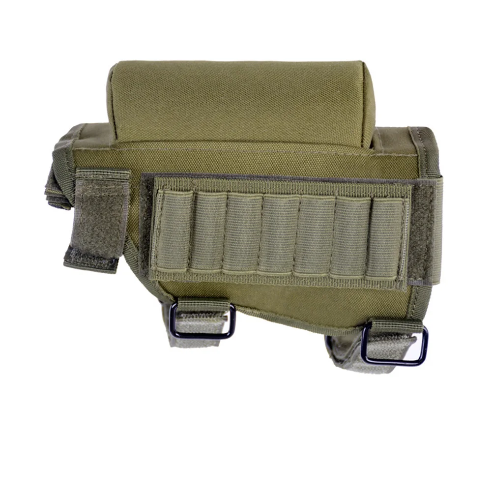 Army Green Походная тактическая сумка охотничья армейская 7 круглая переносная многофункциональная Съемная покрытая регулируемый ремень для улицы. 300. 308 Win Mag - Цвет: Army Green