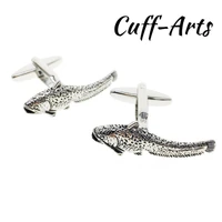 cuffarts animal cufflinks catfish shaped mens high fashion cufflinks 2018 personality designer jewelry luxury cuff links c10058