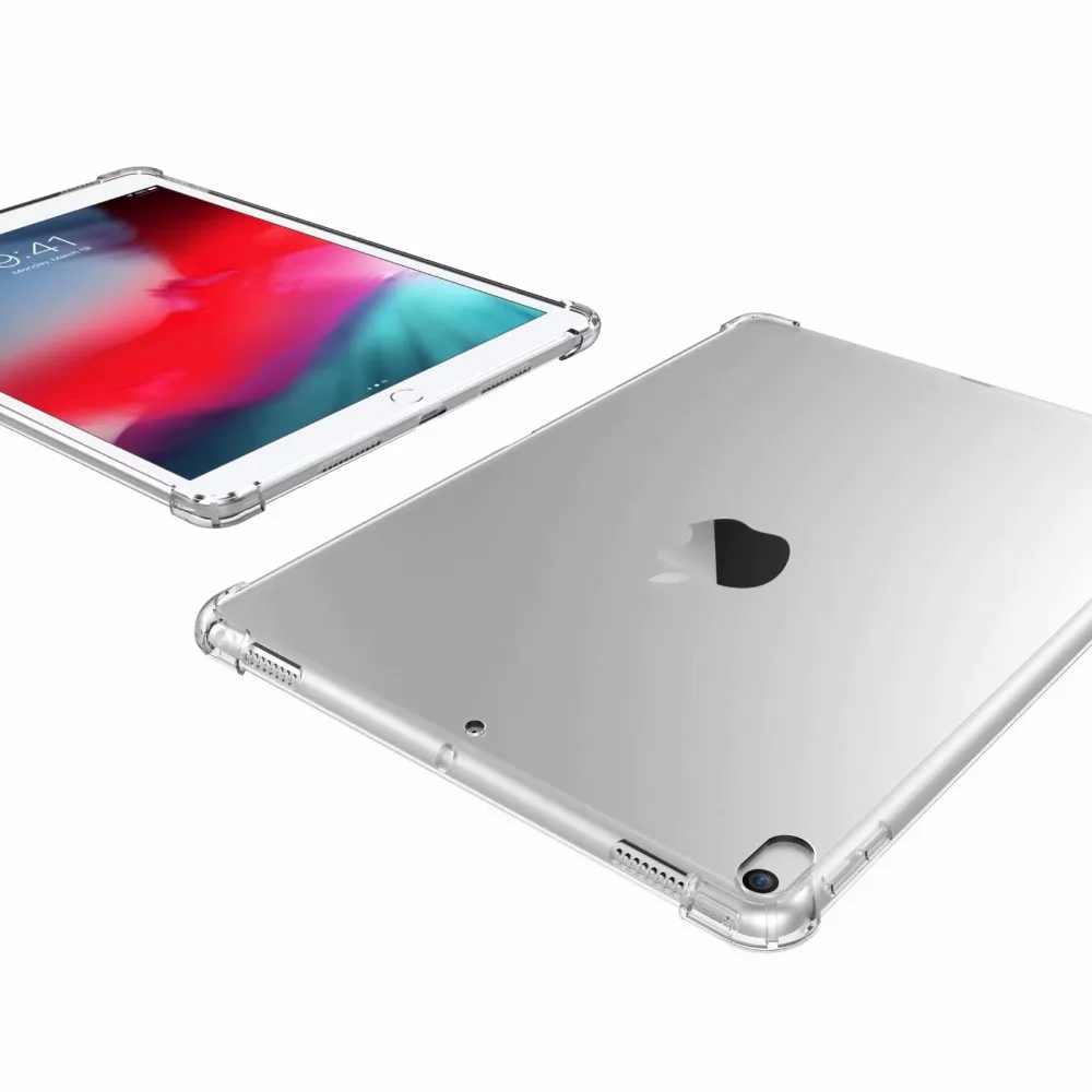 Ультратонкий чехол для Apple iPad Air 3 2019 Pro 10 5 2017 из ТПУ силиконовый прозрачный с