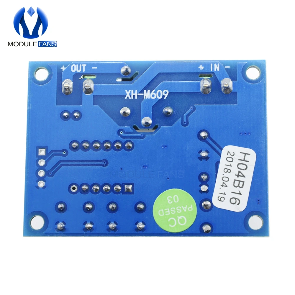 XH M609 DC 12V 36V Зарядное устройство Модуль Напряжение переразряда Батарея защиты