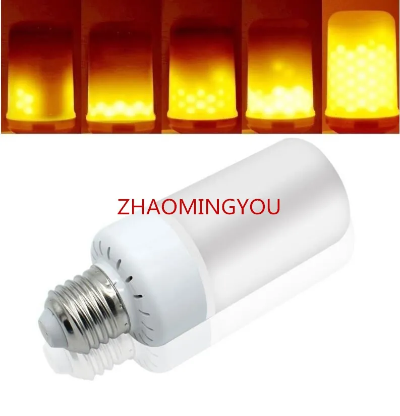 1 шт. светодиодсветильник E27 E26 B22 E14 10 Вт AC85 265V SMD2835 99LED s имитация пламени 1400 1600K