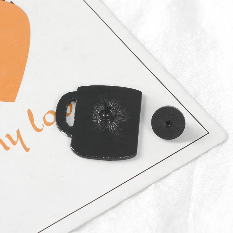 Картонная кружка эмалированная булавка лучшая в мире для босса темно-зеленая