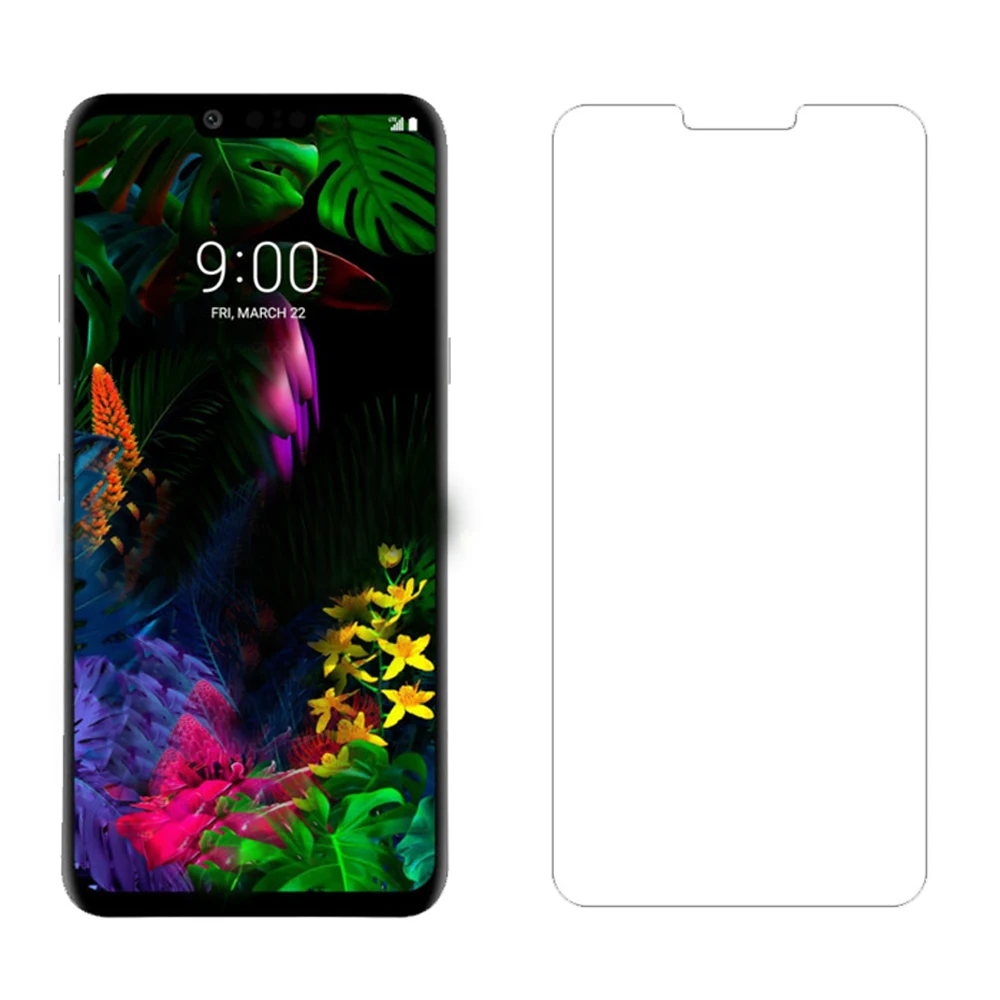 CCDZ 2 шт. с уровнем твердости 9 H HD прозрачное закаленное Стекло для LG G8 ThinQ Экран