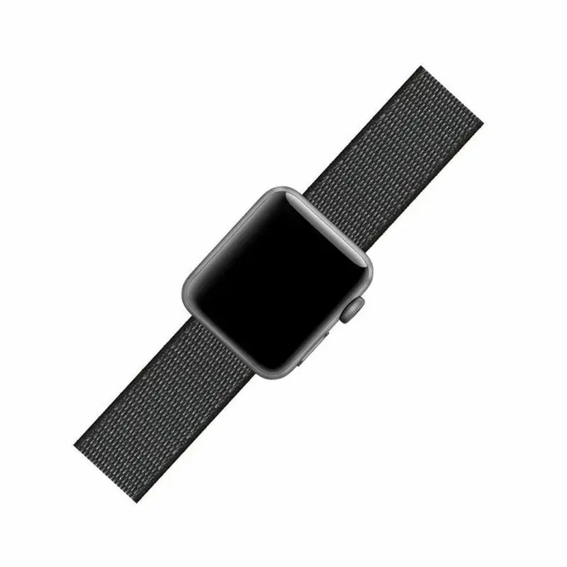 Нейлоновая тканая Спортивная Петля Браслет ремешок для часов Apple iWatch серии 4 3 2