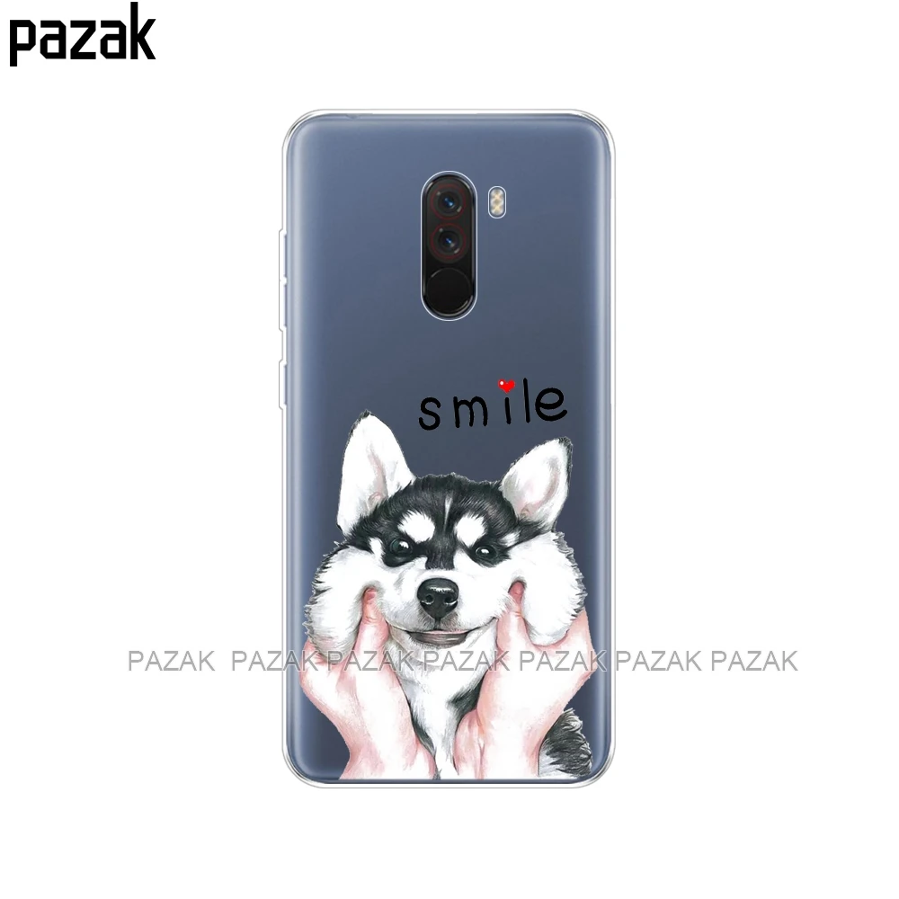 34351 Мягкий чехол pnleone для Xiaomi Pocophone F1, чехол Xiaomi Poco F1, силиконовый мягкий ТПУ чехол для телефона Xiaomi Pocophone F1 Global F, милый - Цвет: 34351