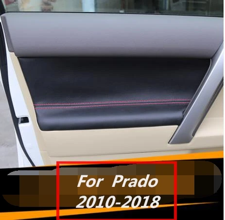 4 шт. защитная накладка на переднюю/заднюю дверь из микрофибры для Toyota Prado 2010 2018 с