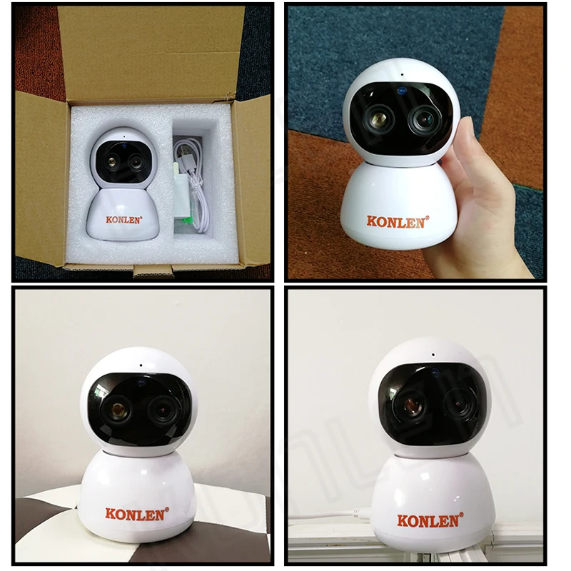 IP камера KONLEN PTZ 2 МП Wi Fi 1080P HD|Камеры видеонаблюдения| |