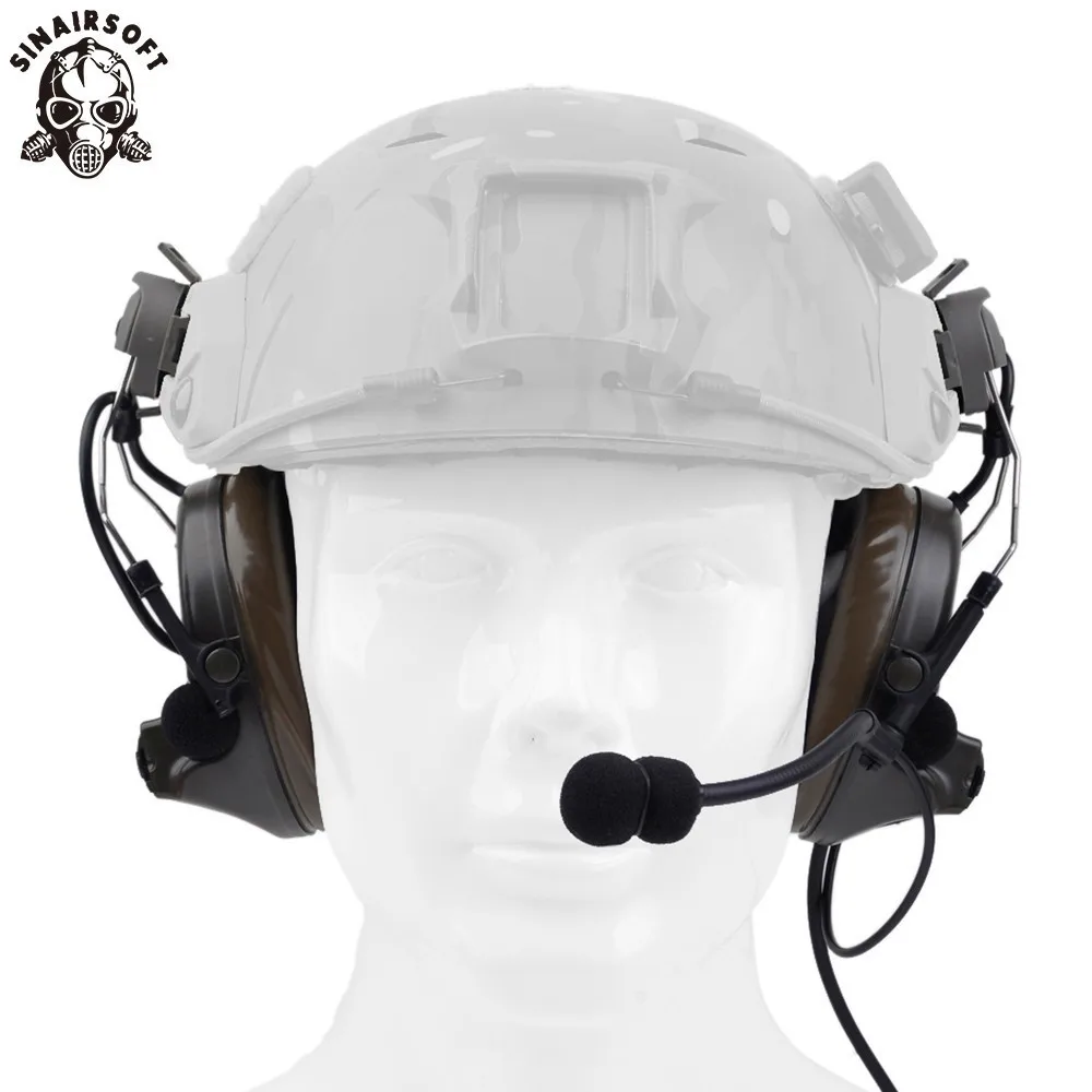 Z tactical Tactical Softair авиационная гарнитура для наушников Comtac II Гарнитура быстрого