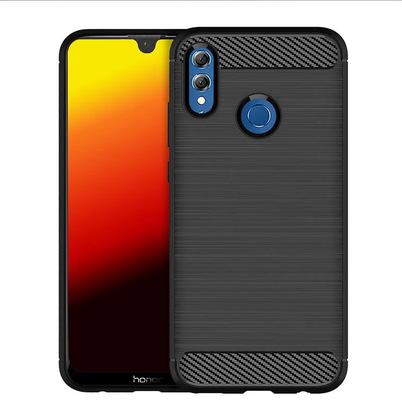 Для huawei P Smart чехол противоударный бампер из углеродного волокна Прочный ТПУ Silcone защитный чехол для huawei P10
