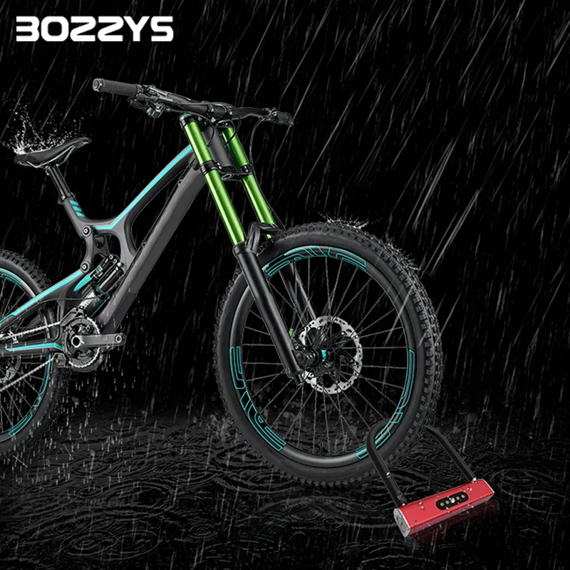 Интеллектуальный Bluetooth пароль u-замок стеклянная дверь Противоугонный замок