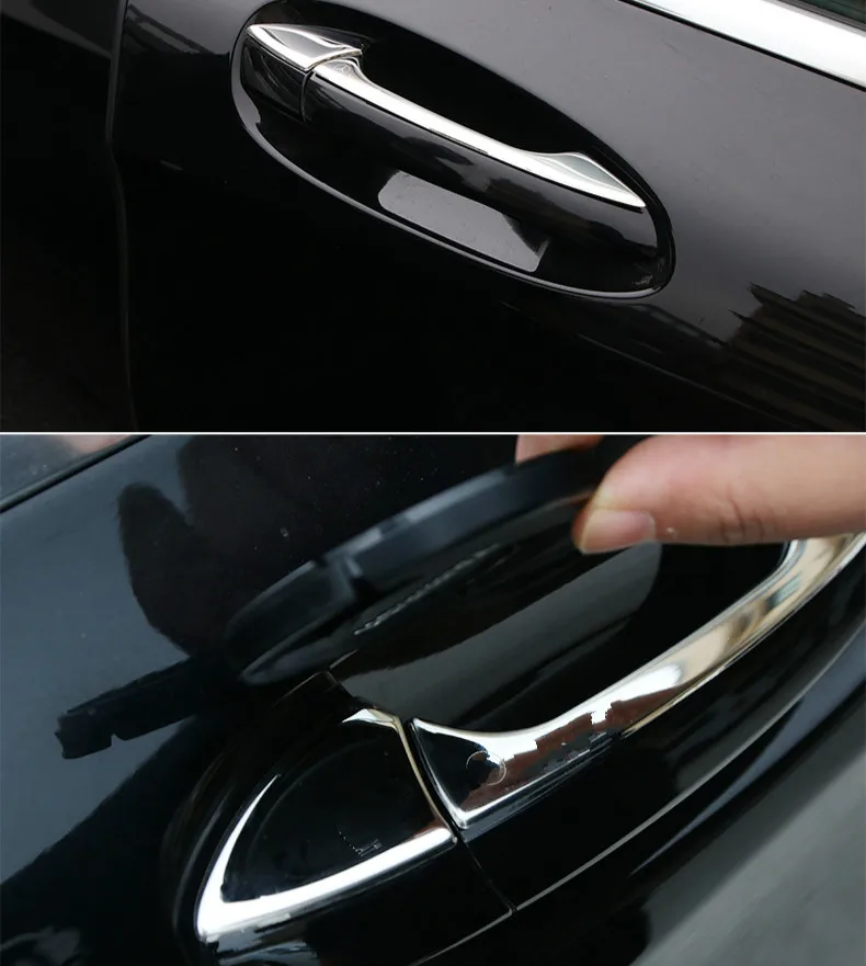 Дверная ручка FUNDUOO из нержавеющей стали для Mercedes Benz B C E CLA GLK GL Class E200 E250 W176 W246 W204 X204