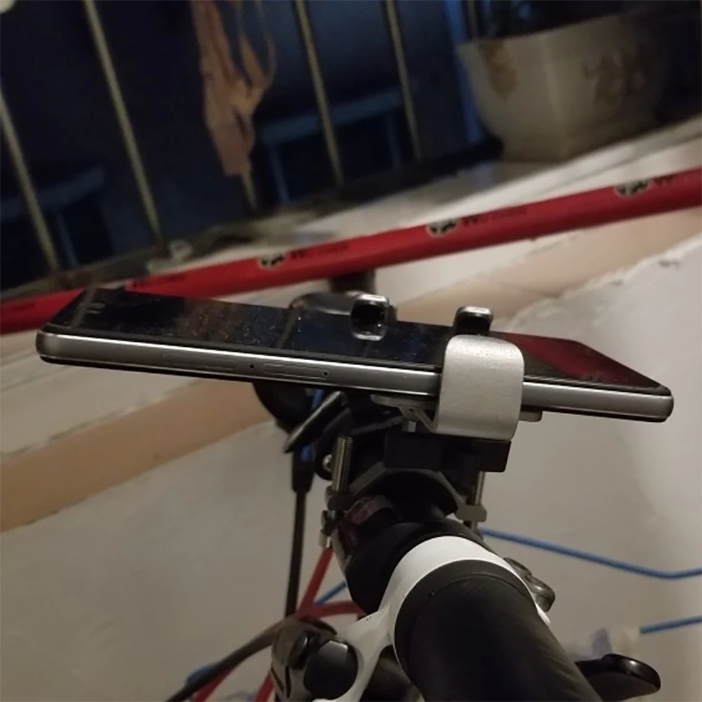 Металлический анти-скользящий MTB Горный Дорожный велосипед велосипедный мотоцикл крепление на руль расширитель gps держатель умный держатель для мобильного телефона