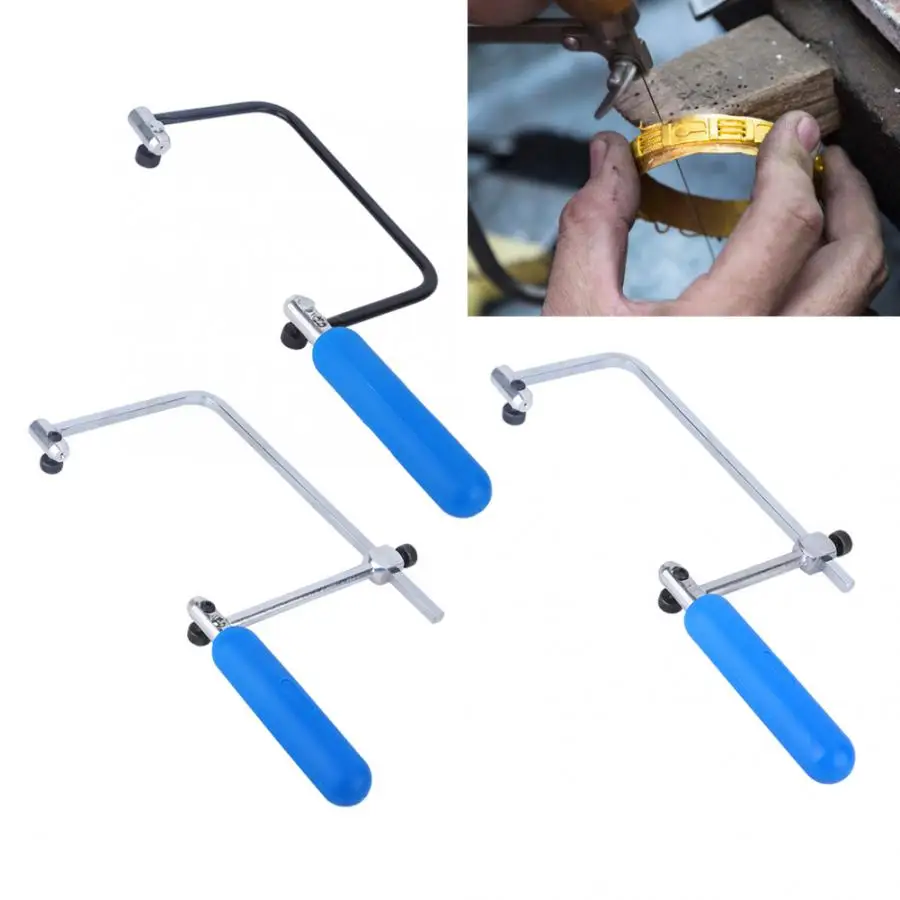 3 Types Adjustable U-shaped Hacksaw Saw Bow Frame DIY Jewelry Making Cutting Tool High Quality Jewelry Tool For Jeweler Making b