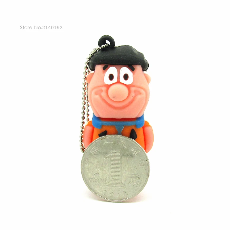Новый дизайн Fred Flintstones Флешка 4g 8g 16g 32g usb карта памяти устройство для хранения