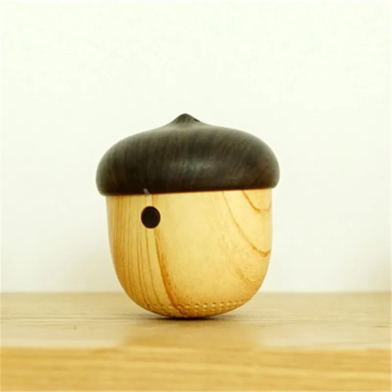 Новая портативная беспроводная мини Колонка Nut Design с Bluetooth милая деревянная