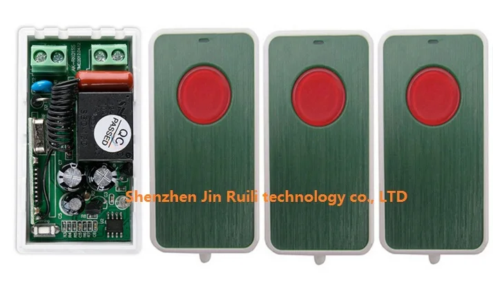 Новый AC220V 1CH RF переключатель системы дистанционного управления teleswitch 3X