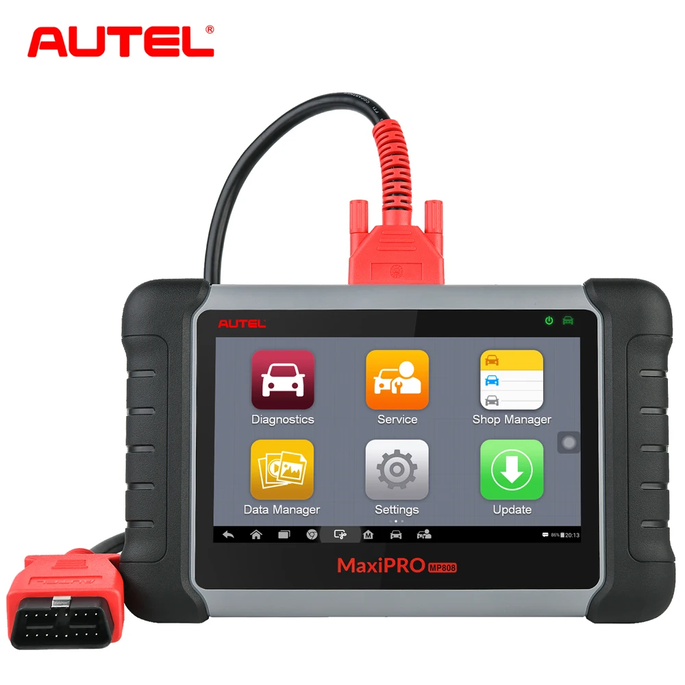 Autel MaxiPRO MP808K автоматический диагностический инструмент OBD2 считыватель кодов Сканер OBD 2 vag com scania Автомобильные диагностические инструменты