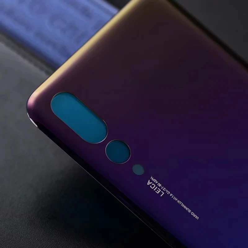 Корпус P20Pro для huawei P20 Pro, задняя крышка батарейного отсека, запчасти из стекла, чехол