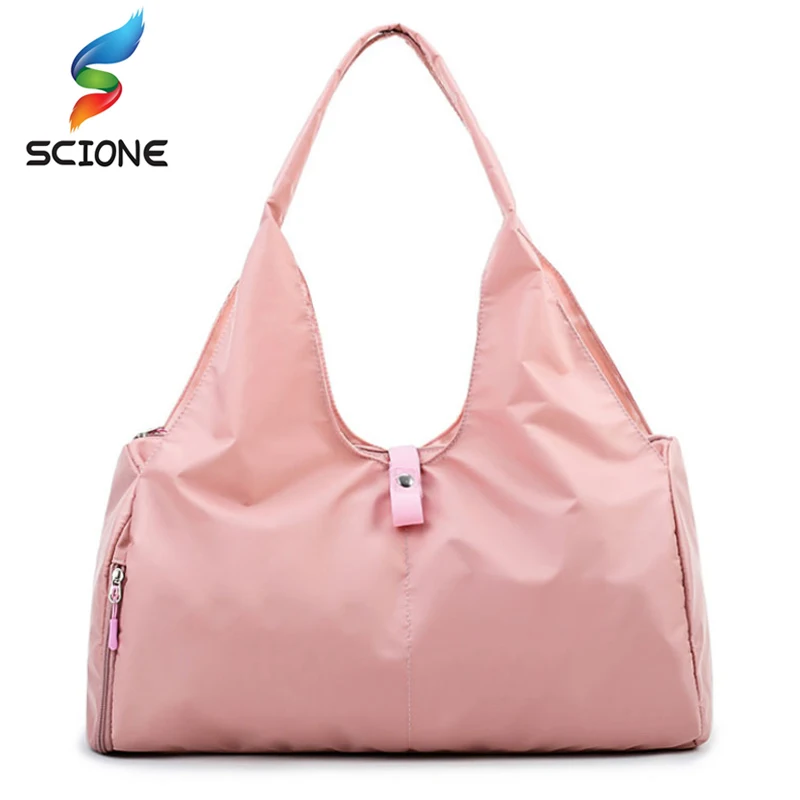 

Hot Women Waterproof Sports Yoga Handbag Training Gym Shoulder Bag Travel Duffel Bag Outdoor sac de sport