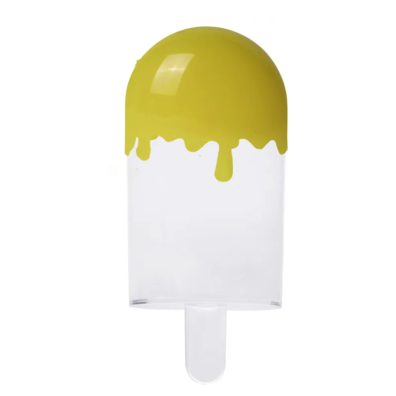 Random Yellow Новая Горячая 10 шт коробка для конфет Трубы Пластиковые ледяной крем палочка коробка для конфет для Хэллоуина детей SMD66 - Цвет: Random Yellow