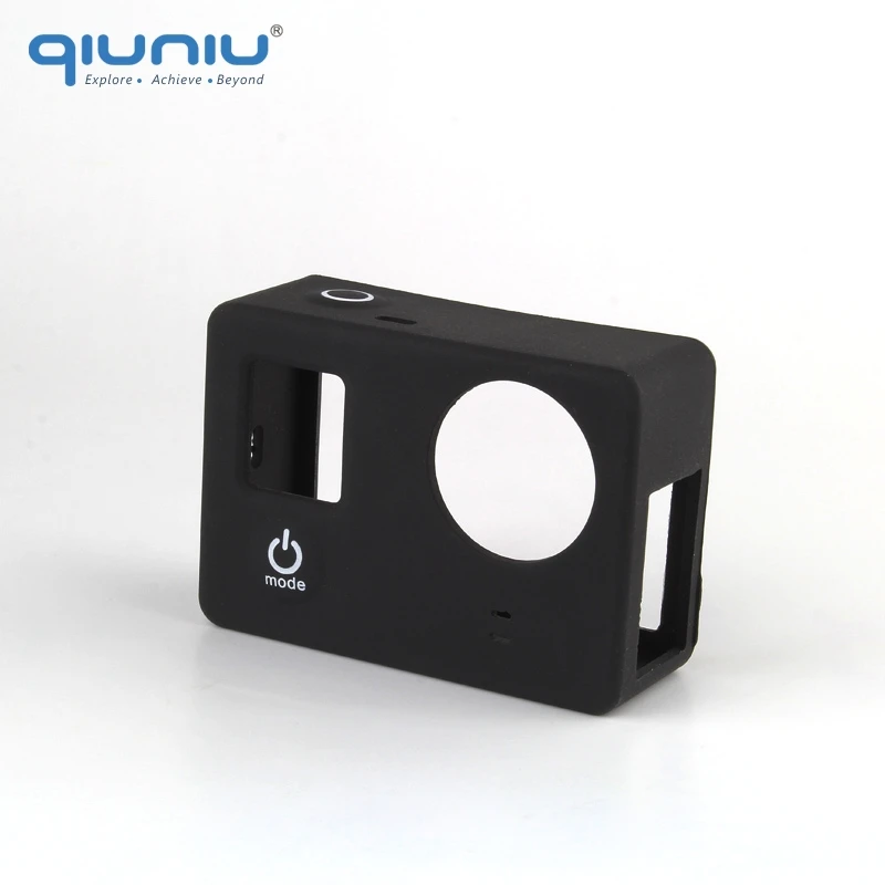 Защитный чехол QIUNIU из силиконовой резины для GoPro Hero 3 + Экшн камера аксессуары|for