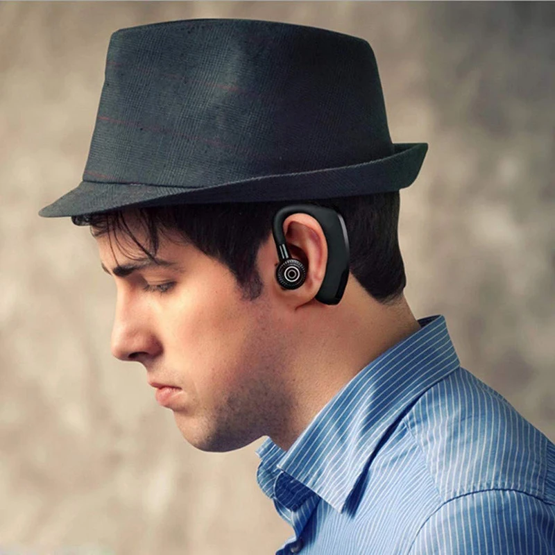 MEUYAG, новинка, V9, беспроводные Bluetooth наушники, Автомобильная гарнитура, бизнес гарнитура с микрофоном, ушной крючок, наушник для iPhone, samsung