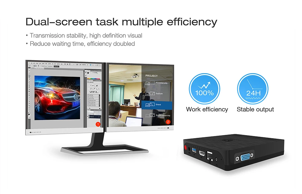 Beelink BT3 Pro мини ПК Intel Atom x5-Z8350 4 Гб 64 Гб 64 бит Поддержка Wi-Fi Bluetooth 4,0 Ethernet 1000 Мбит/с HDMI VGA PK Z83 II
