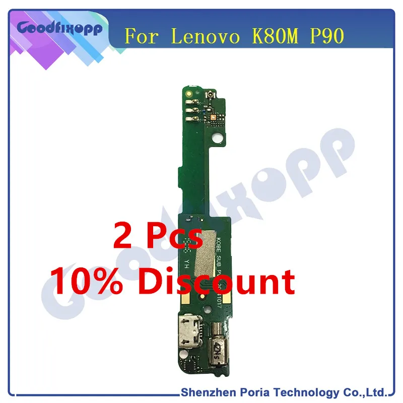 Оригинал для Lenovo K80M P90 Micro USB зарядное устройство Порт док станция гибкий кабель с