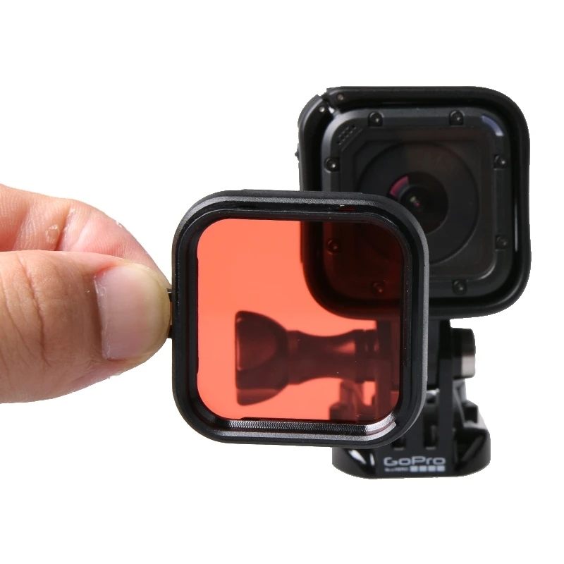 Стандартный корпус акваланг аксессуар Дайвинг фильтр для GoPro Hero4 Session Hero 4 |