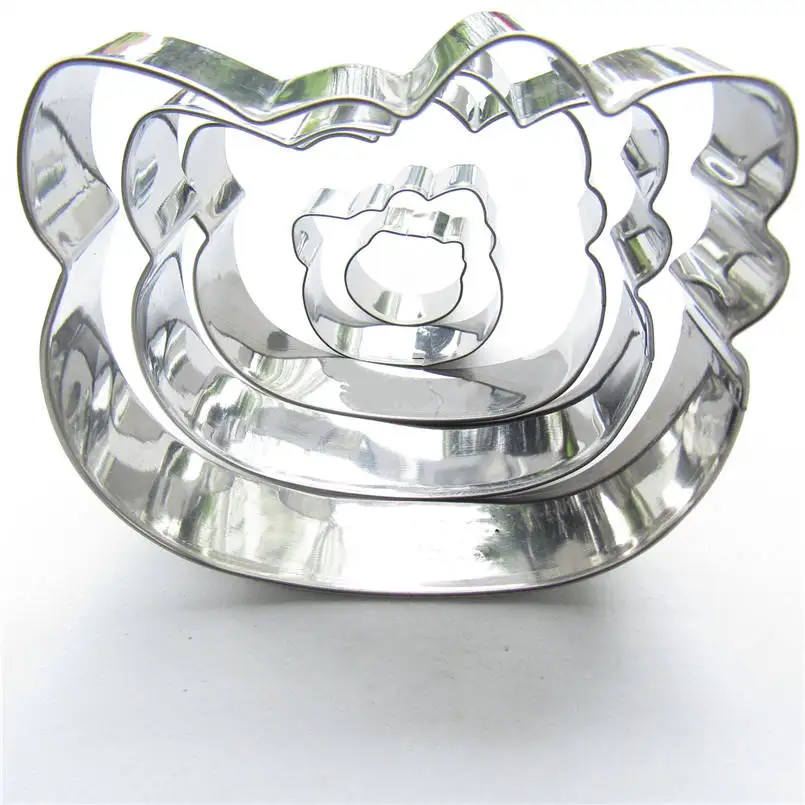 5 шт. формы для украшения торта из нержавеющей стали