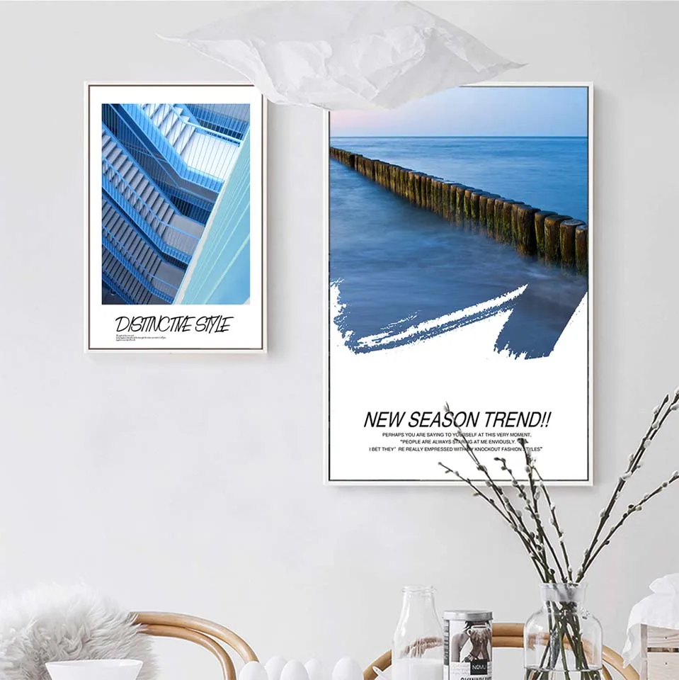 Настенное искусство картина для украшения дома рисунок без рамки маслом темно