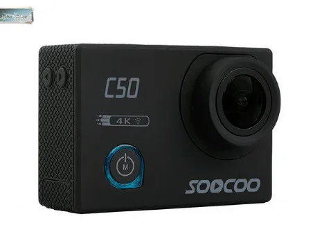 3 SOOCOO C50 Action 4K 24fps Sports Camera Wifi Gyro Adjustable Viewing angles NTK96660 30M Waterproof Sport DV Action Cam - Цвет: 3